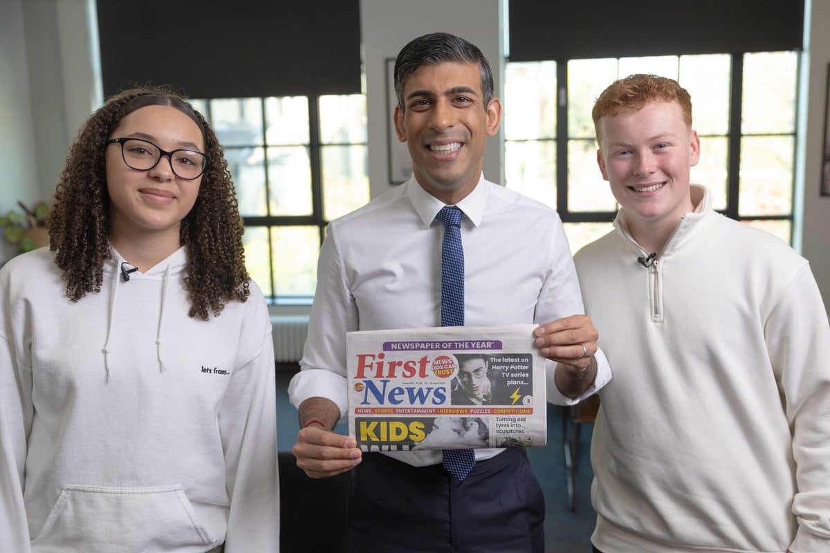 Exclusive First News interview with the UK Prime Minister, Rishi Sunak!