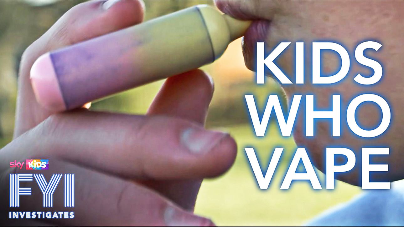 What is vaping and how is it affecting children?
