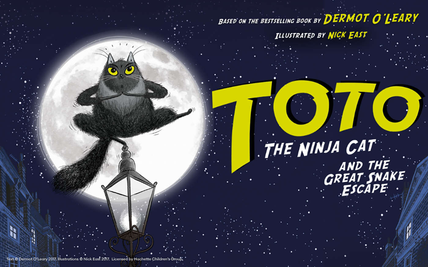 Attend the London premiere of Toto the Ninja Cat and the Great Snake Escape