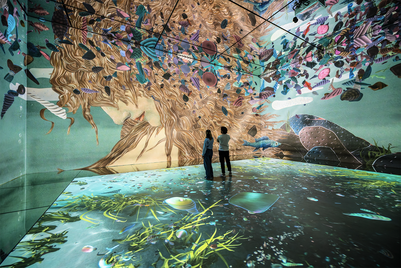 See the Sistine Chapel reimagined at FRAMELESS